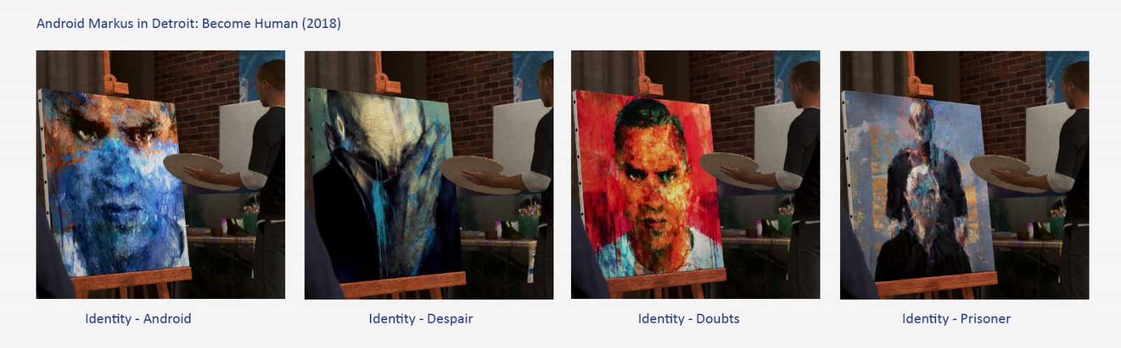 Эксперимент. Нейросети снова рисуют картины из игры «Detroit: Become Human» - 5